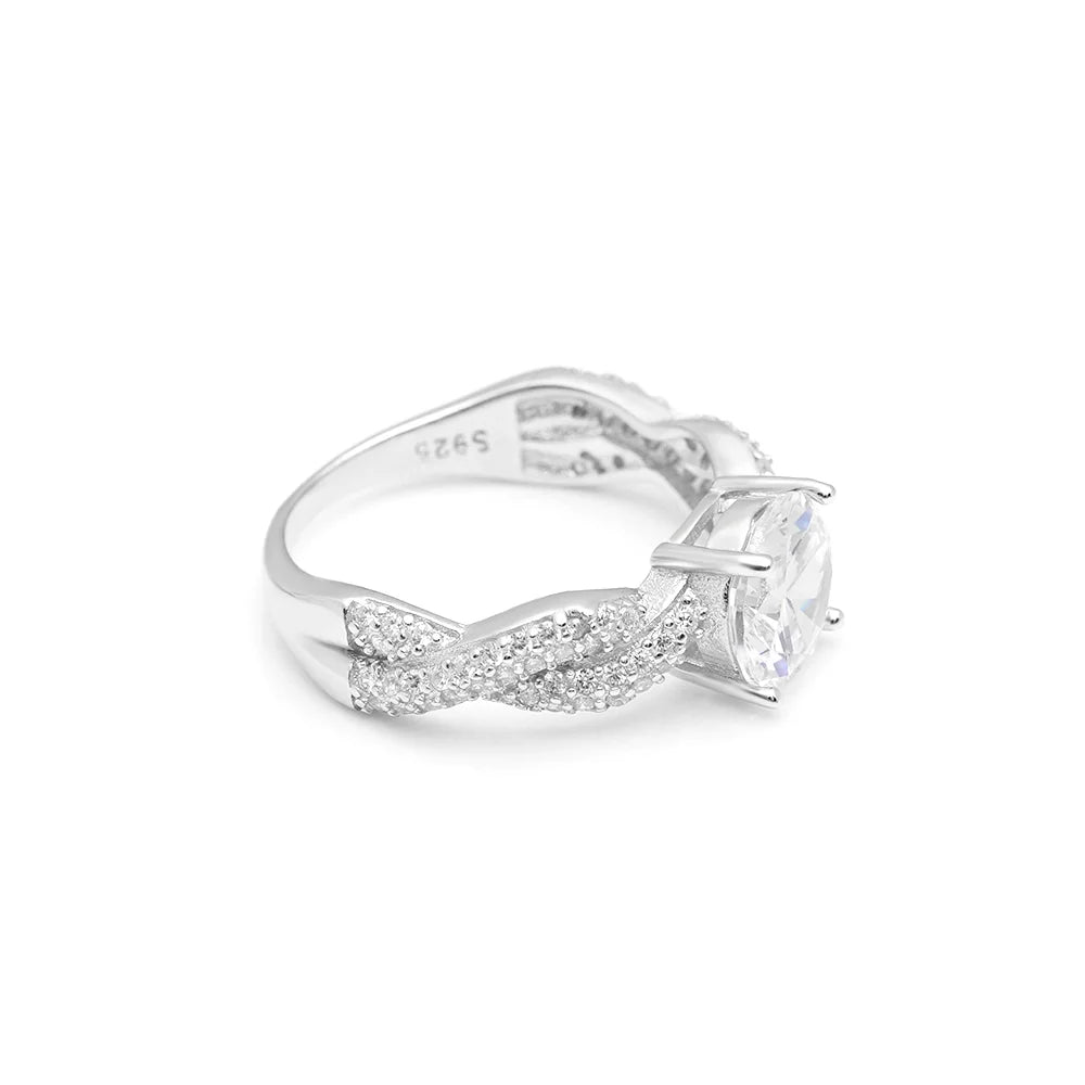 Andrea Twist – 925 Sterling Silver Ring Stone